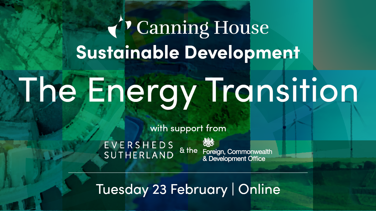 Sustainable Development The Energy Transition